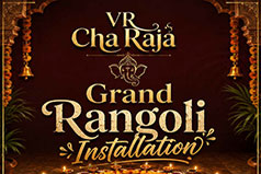 Grand Rangoli Installation