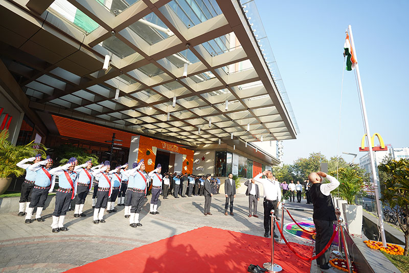 Celebrating the 76th Republic Day at VR Nagpur - 26th January 2025