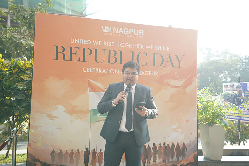 Celebrating the 76th Republic Day at VR Nagpur - 26th January 2025