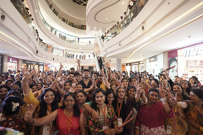 Garba in style in collaboration with Dainik Bhaskar - 25th September 2025