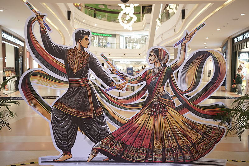 Garba in style in collaboration with Dainik Bhaskar - 25th September 2025